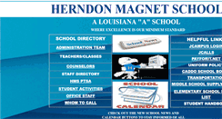 Desktop Screenshot of herndonmagnetschool.com